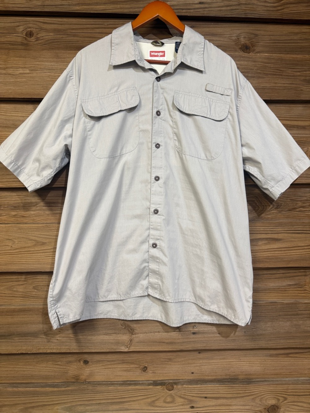 Wrangler Short Sleeve Button-Down Shirt